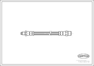 Jarruletku, Edessä ja takana, AUDI 90 B3, COUPE B2, COUPE B3, QUATTRO, VW K 70, 893611775