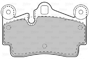Jarrupalasarja, levyjarru, Taka-akseli, AUDI Q7, PORSCHE CAYENNE, VW TOUAREG, 7L0698451A, 7L0698451B, 7L0698451G, 7L0698451H, 7L5698451,