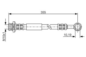 Jarruletku, Edessä, Etuakseli, oikea, Oikea, SUZUKI JIMNY Terrängbil täckt, JIMNY Terrängbil öppen, 51540 81A00 000, 51540-81A00