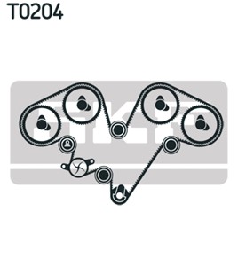 Vesipumppu + jakohihnasarja, CITROËN,FIAT,LANCIA,PEUGEOT,RENAULT, 0816.A0, 0816.H3, 0823.08, 0823.09, 0823.10, 0829.C5, 0830.24, 0830.25
