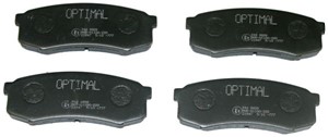 Jarrupalasarja, levyjarru, Taka-akseli, LEXUS,MITSUBISHI,TOYOTA, 0446660010, 0446660020, 0446660050, 0446660080, 0446660090, 0449260010,