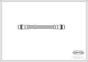 Jarruletku, Taka-akseli, Ajoneuvon sivu, Vasen, PEUGEOT,RENAULT, 480693, 7701349305, 7704001950, 7704003549