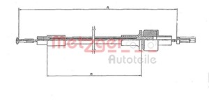 Vaijeri, kytkimen käyttö, FORD SIERRA II, SIERRA Halvkombi II, SIERRA Turnier II, 6166222