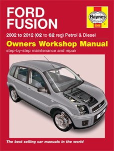 Haynes Reparationshandbok, Ford Fusion, Universal, 978 0 85733 5 661