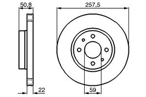 Jarrulevy, Etuakseli, ALFA ROMEO 164, FIAT CROMA, LANCIA THEMA, THEMA SW, 0000046445005, 0000060805172, 0000082451441, 46445005, 6080175