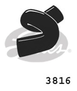 Jäähdyttimen letku, Yläpuolella, OPEL ASTRA F, ASTRA F Cabriolet, ASTRA F Halvkombi, ASTRA F Kombi, 13 37 218, 4093279, 4418304, 4454572