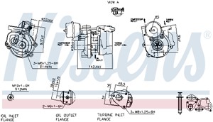 Turboahdin, OPEL,SUZUKI,VAUXHALL, 1390086J50, 13900M86J50, 13900N86J50, 4708709, 55202638, 860232, 860586, 93187874, 93193529, 95516209