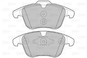 Jarrupalasarja, levyjarru, Etuakseli, CITROËN,FORD,JAGUAR,LAND ROVER,PEUGEOT,VOLVO, 1610103780, 1647863380, 425403, 4254-03, 425424, 425