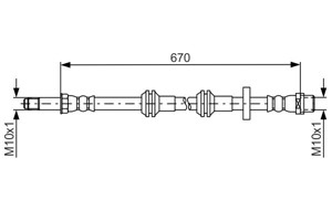 Jarruletku, Etuakseli, AUDI A6 C7, A6 C7 Avant, A7 Sportback, 4G0 611 707 H