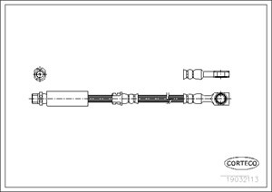 Jarruletku, Edessä, Etuakseli, OPEL,SAAB,VAUXHALL, 24436541, 5562203