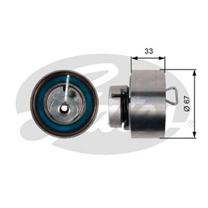 Kiristysrulla, hammashihnat, CHRYSLER,DODGE,JEEP,PLYMOUTH, 05010371AA, 4621447, 4694318, 4694318AB, 4694318AC, 4694318AD, 4897054AA, 501