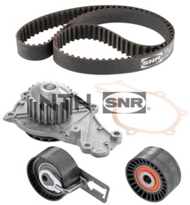 Vesipumppu + jakohihnasarja, CITROËN,FORD,PEUGEOT, 1366614, 1608747680, 1609417380, 1613562080, 1753582, 1754317, 2008682