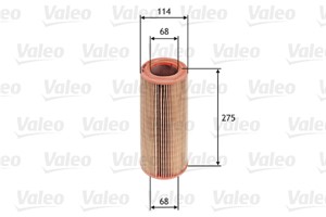 Ilmansuodatin, FIAT IDEA, PUNTO, PUNTO Skåp/halvkombi, LANCIA MUSA, 46552772