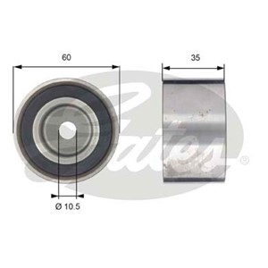 Ohjainrulla, hammashihna, SUBARU, 13073-AA080, 13073-AA081, 13073-AA082, 13073-AA140, 13073-AA142, 13073-AA180