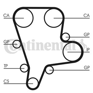 Hammashihna, KIA CARNIVAL / GRAND CARNIVAL III, K2900, 243124X000
