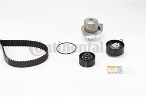 Vesipumppu + jakohihnasarja, CITROËN,PEUGEOT, 1609525880, 1610793480