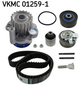 Vesipumppu + jakohihnasarja, AUDI,SEAT,SKODA,VW, 038 109 244 J, 038 109 244 N, 038 109 454 A, 038 121 011 C, 038 121 011 D, 038 121 011