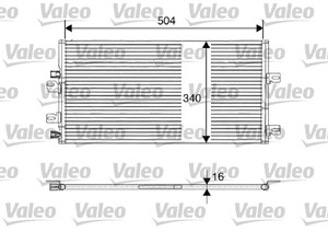 Kondensaattori, ilmastointilaite, RENAULT KANGOO, KANGOO Express, 8200137650