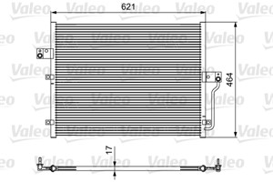 Kondensaattori, ilmastointilaite, SSANGYONG ACTYON I, ACTYON SPORTS I, KYRON, 6840009000, 6840009001, 6840009002