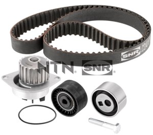 Vesipumppu + jakohihnasarja, CITROËN,NISSAN,PEUGEOT, 1201-E6, 1207-25, 21010-6F906, 21010-6F907