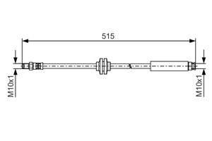 Jarruletku, Taka-akseli, CITROËN,FIAT,PEUGEOT, 1367815080, 16 174 327 80, 4806 H4, 4806 P6, 51782767, 52026550, K1367815080
