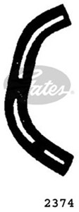 Jäähdyttimen letku, Alla, FORD,TALBOT,VW, 357121051, 404832, 40483200, 406351, 427680, 6049909, 77FB8286BB