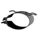 Kiinnitin, äänenvaimentaja, VOLVO 960, 960 II, 960 Kombi, 960 Kombi II, S90 I, V90 Kombi I, 1378352