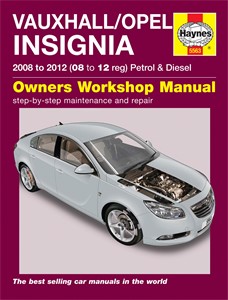 Haynes Reparationshandbok, Vauxhall/Opel Insignia, Universal, 978 0 85733 5 630