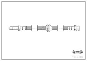 Jarruletku, Etuakseli, FORD GALAXY I, 7335771