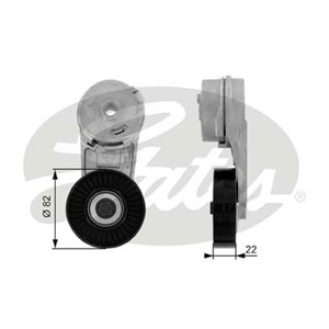 Kiristysrulla, moniurahihna, ALFA ROMEO,CADILLAC,CHEVROLET,FIAT,OPEL,SAAB,VAUXHALL, 24426540, 24430296, 614531, 614533, 71739304, 905375