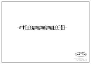 Jarruletku, Taka-akseli, Takana, Pyörän puoli, NISSAN,OPEL,RENAULT,VAUXHALL, 4412727, 4621300QAC, 8200003481, 91167776