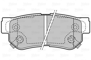 Jarrupalasarja, levyjarru, Taka-akseli, HYUNDAI,KIA,SSANGYONG, 5830217A00, 58302-17A00, 583021CA00, 58302-1CA00, 583021CA10, 58302-1CA10