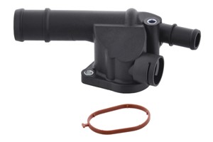 Jäähdytysnesteen laippa, Etupää, Vaihteiston puoli, Sylinterikansi, AUDI,MITSUBISHI,SEAT,SKODA,VW, 03G 121 132, 03G 121 132B, MN980318