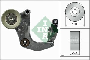 Kiristinvarsi, moniurahihna, HONDA CIVIC IX, CIVIC Sedan IX, CIVIC Tourer IX, CR-V IV, 31170R0A005, 31170-R0A-005, 31170R0A015, 31170-R0