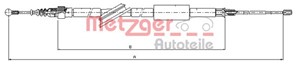 Vaijeri, käsijarru, Taakse, oikea, Taakse, vasen, AUDI TT, TT Roadster, 8N0 609 721G, 8N0 609 721H