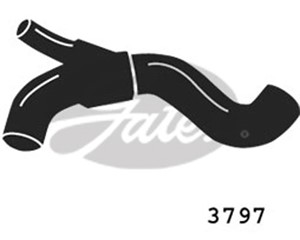 Jäähdyttimen letku, Alla, OPEL ASTRA F, ASTRA F Halvkombi, ASTRA F Kombi, ASTRA F Skåp / kombi, 1337098, 90421810