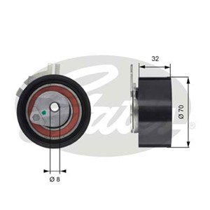 Kiristysrulla, hammashihnat, NISSAN,OPEL,RENAULT,VAUXHALL, 13070-00Q0F, 13070-00QAE, 4401430, 4418672, 4506090, 8200007980, 8200009194,