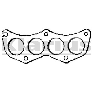 Tiiviste, pakoputki, MG MG ZS, MG ZS Hatchback, ROVER 25 Halvkombi I, 45 Halvkombi I, 45 Sedan I, LKG10030, LKG100300