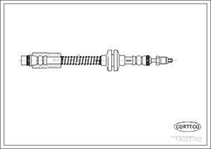 Jarruletku, Edessä, Etuakseli, Molemminpuolin, CITROËN,FIAT,LANCIA,PEUGEOT, 1479197080, 1486594080, 480682