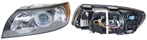 Ajovalo, Oikea, VOLVO S40 II, 30678309, 30678517, 30678901, 30698639, 30698876, 31213186, 31335232