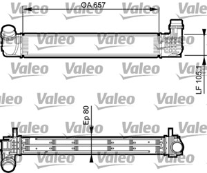 Välijäähdytin, RENAULT FLUENCE, MEGANE CC, MEGANE Coupé III, MEGANE Grandtour III, MEGANE Halvkombi III, 144968673R, 144968999R