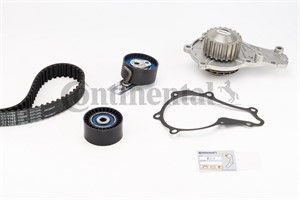 Vesipumppu + jakohihnasarja, CITROËN C3 II, DS3, FORD FIESTA VI, FIESTA Van VI, PEUGEOT 2008 I, 206+, 207, 208 I, 208 Skåp/halvkombi, 16