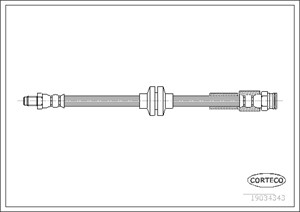 Jarruletku, Edessä, Etuakseli, Molemminpuolin, ALFA ROMEO,FIAT,OPEL, 51835425, 55701047, 562275