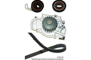 Vesipumppu + jakohihnasarja, HONDA ACCORD V, ACCORD VI, ACCORD Coupé VI, ACCORD Hatchback VI, ODYSSEY Minibus, minivan, SHUTTLE, 06141P