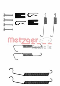Tarvikesarja, jarrukengät, Taka-akseli, Takana, CITROËN C2, C2 ENTERPRISE, C3 I, C3 II, C3 Pluriel, PEUGEOT 1007, 4803.63