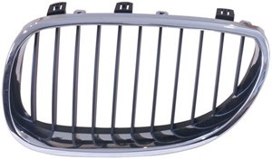 Jäähdyttimen säleikkö, Eteen, vasen, BMW 5 [E60], 5 Touring [E61], 51 13 7 027 062