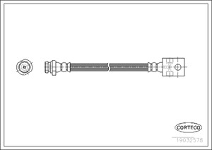Jarruletku, Taka-akseli, NISSAN TERRANO II, 462110F015
