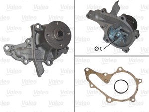 Vesipumppu, TOYOTA, 1610009060, 16100-09060, 1610009061, 16100-09061
