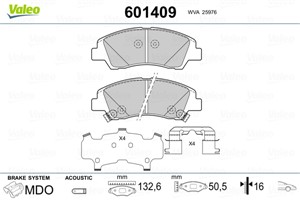 Jarrupalasarja, levyjarru, Etuakseli, HYUNDAI i10 II, i10 Sedan II, 58101B9A30, 58101-B9A30, 58101B9A70, 58101-B9A70