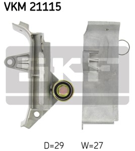 Ohjainrulla, hammashihna, Keskellä, AUDI,SEAT,SKODA,VW, 06B 109 477